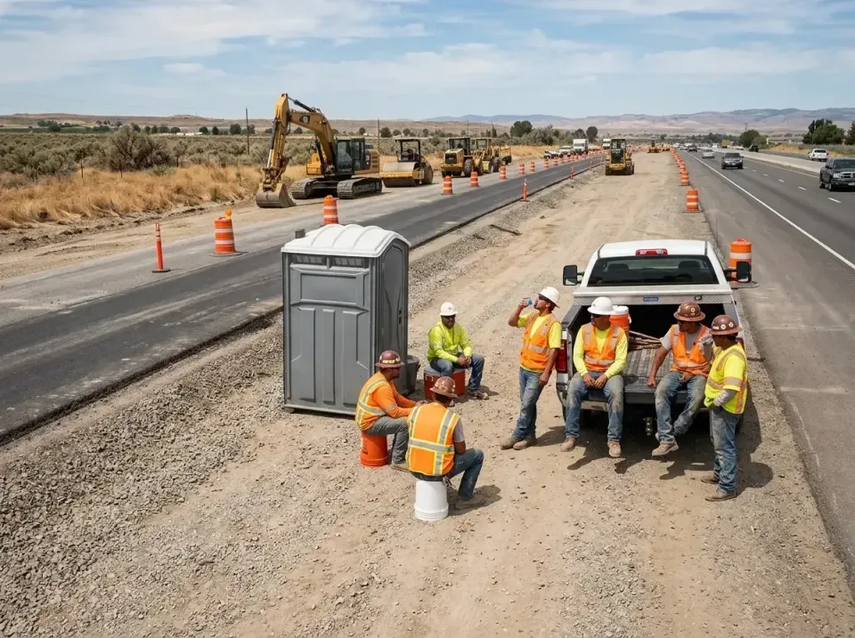 highway-road-construction-crew-007 — frequently asked questions, Porta Potty and Restroom Rentals in Walworth, WI